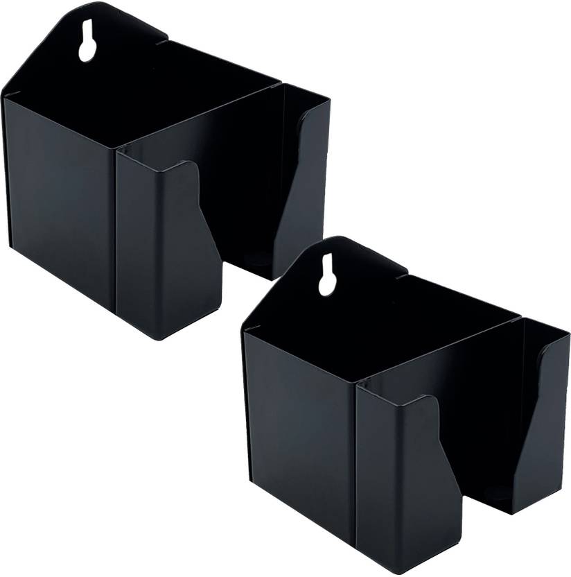 Crinds (Set of 2) Pure Metal Wall Mount Mobile Cell Phone Stand Holder