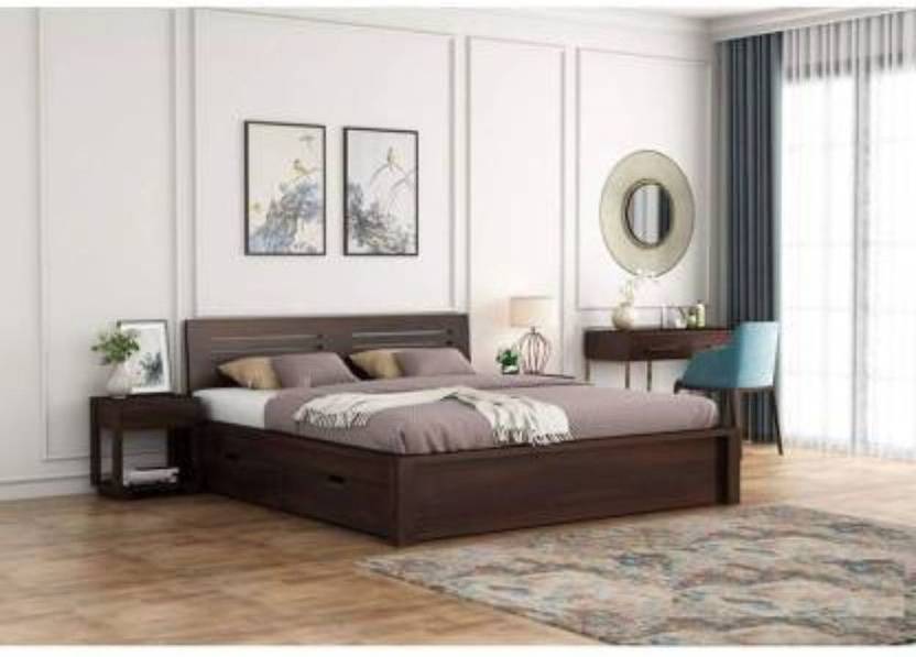 Choice Trade Solid Wood King Drawer Bed Price in India Buy Choice