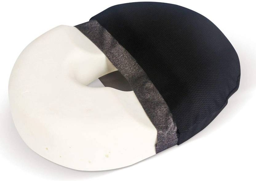 METRON Thick Donut Ring Cushion Pillow for Piles Coccyx Tailbone Back