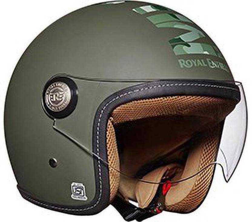 ROYAL ENFIELD Chopper Open Face MLG Helmet Motorbike Helmet - Buy ROYAL ...
