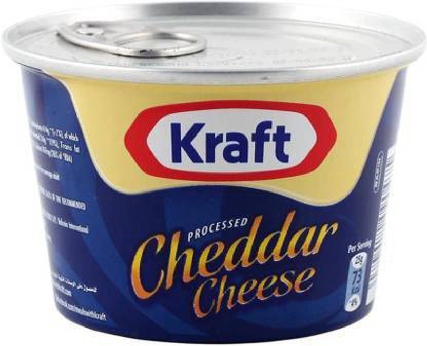 Kraft PROCESSED CHEDDAR CHEESE IMPORTED 190 g Price in India Buy