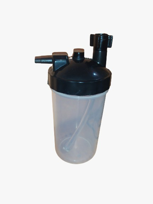 kmp Anti-Bacteria High Quality Plastic Humidifier Bottle for Oxygen Cylinder and Concentrator Respiratory Exerciser(Pack of 1)