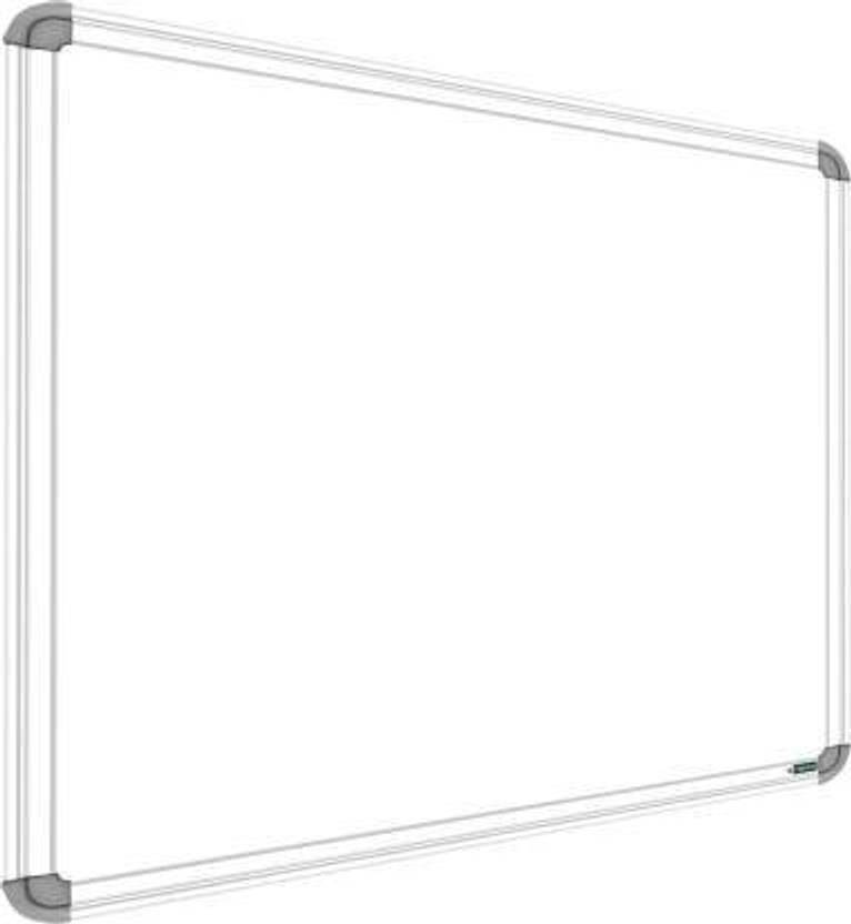 Big India Mart Non 1.5 X 2 feet Glossy White Board, One Side