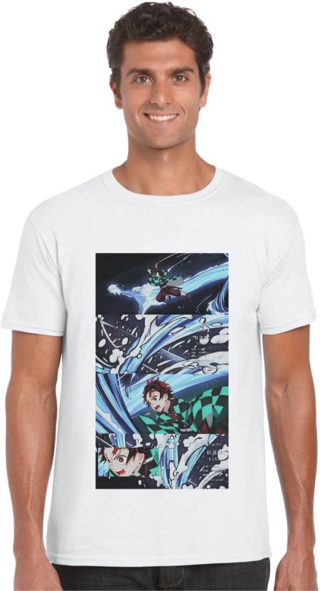 Anime Store Superhero Men Round Neck White T-Shirt - Buy Anime Store  Superhero Men Round Neck White T-Shirt Online at Best Prices in India |  
