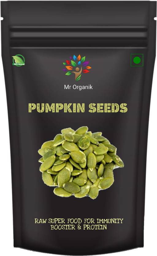 Mr Organik Pumpkin Seeds 800 GM for Weight Loss & Healthy Skin Gluten Free, Vegan, Organic