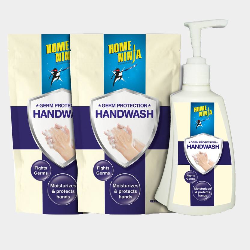 HOME NINJA Germ Protection Handwash 200Ml(1 Pack) 180Ml (Pack Of 2