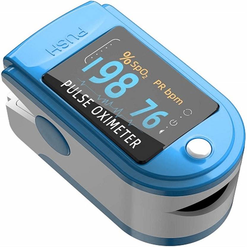 CRETO Pulse Oximeter Fingertip Accurate Reading with LED Display & long life bettery life Pulse