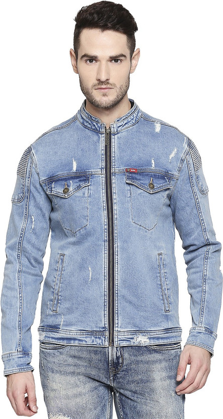 LEE COOPER Full Sleeve Solid Men Denim 