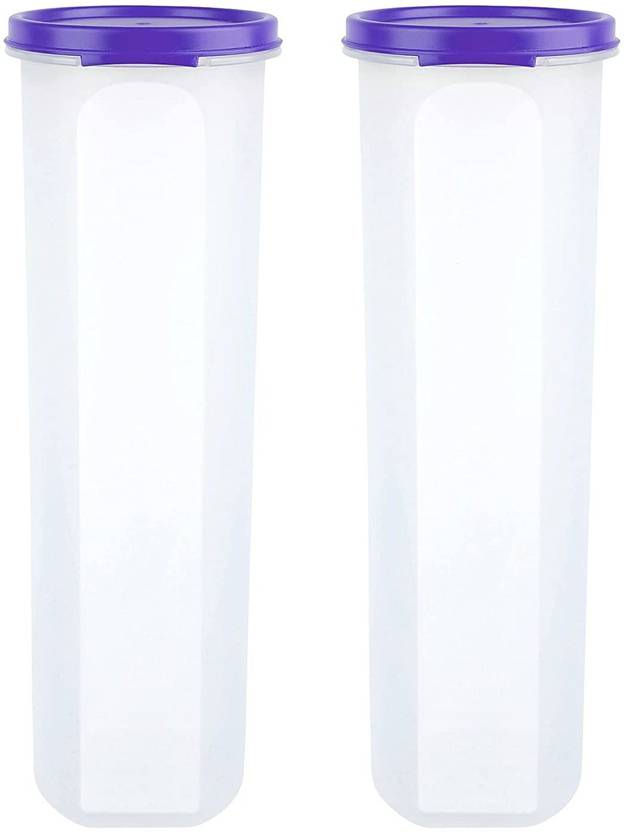 Cutting EDGE Pack Of 2 1.1L Each Purple Round ContainersSmart