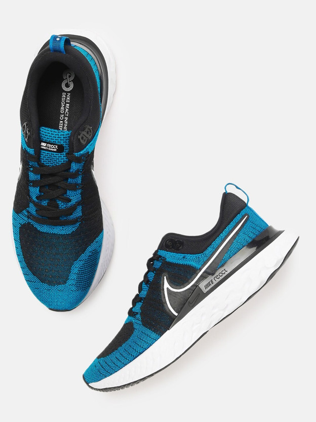 NIKE Men Blue REACT INFINITY RUN FK 2 Running Shoes Running Shoes For Men -  Buy NIKE Men Blue REACT INFINITY RUN FK 2 Running Shoes Running Shoes For  Men Online at