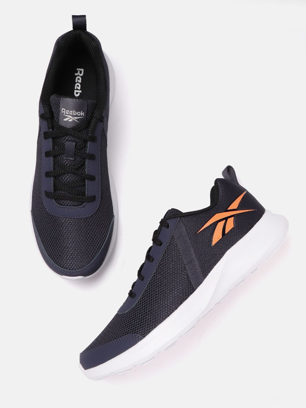REEBOK Men Navy Blue Woven Design Edge 