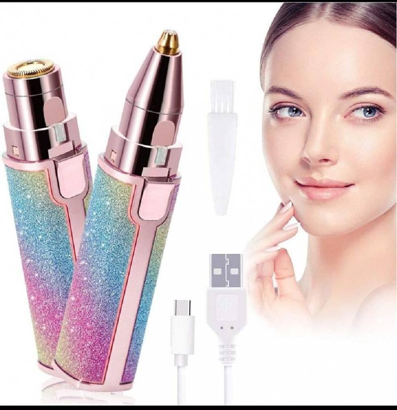 AARADHYAM Facial Hair Remover for Women, 2 in 1 Eyebrow ...
