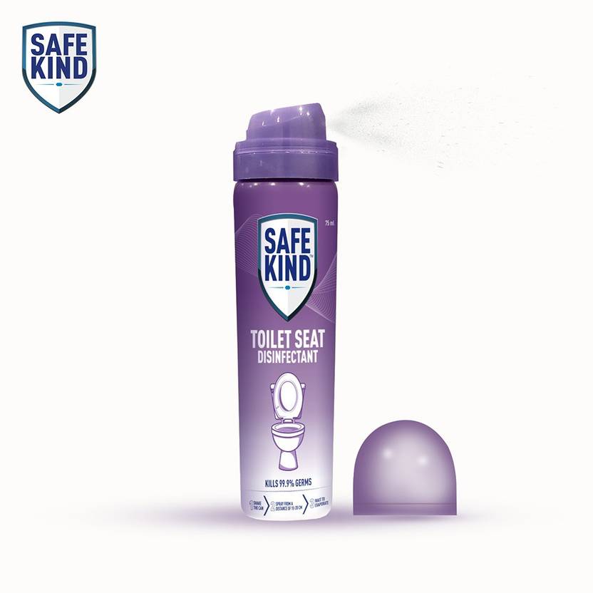 Safekind Mankind Toilet Seat Disinfectant Spray, 75ml Spray Toilet