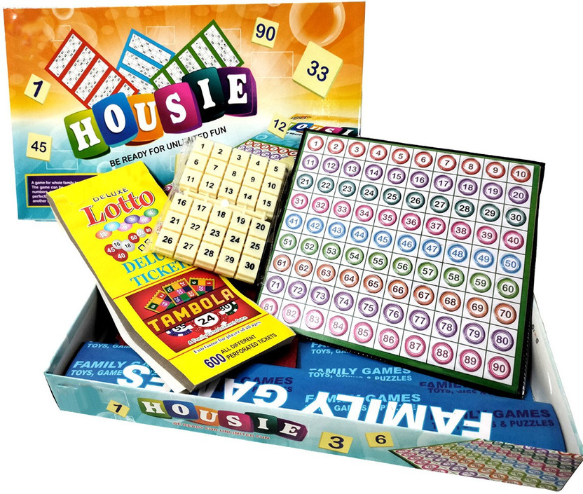 Lata Lata Housie Deluxe Board Game Family Game Party & Fun Games Board Game Board Game Accessories Board Game Party & Fun Board Game - Flipkart Deal