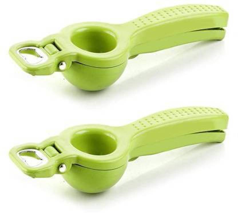 Kamview Plastic Hand Juicer 2 Pieces ABS Plastic Lemon Squeezer with
