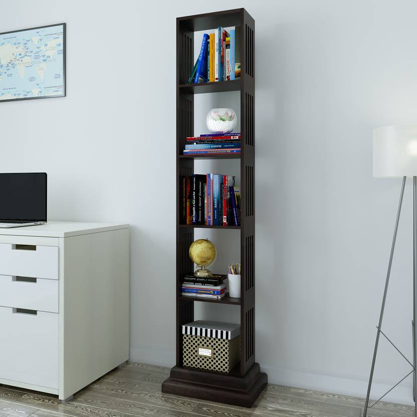 Flipkart Perfect Homes Solid Wood Open Book Shelf Price in India Buy