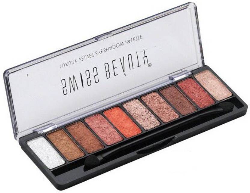 SWISS BEAUTY Luxury Velvet Eyeshadow Palette 12 g 12 g Price in India