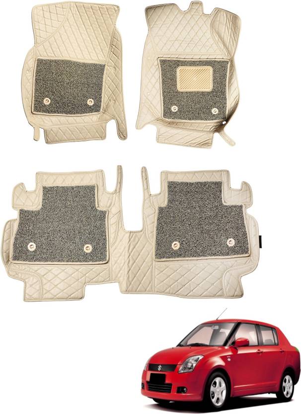 AUTYLE Leatherite 7D Mat For Maruti Suzuki Swift Dzire Price in India
