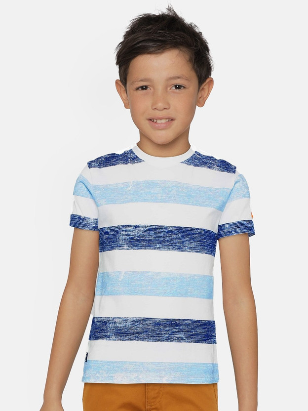Pepe Jeans Boys Striped Pure Cotton 