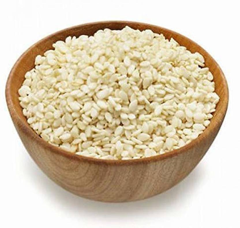 Roods Fresh Organic White Sesame Seed, ( safed til ) 900 Gm Sesame