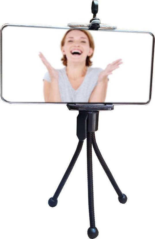 BeerTech Best Mobile Tripod Stand (Metal),Portable & Flexible for