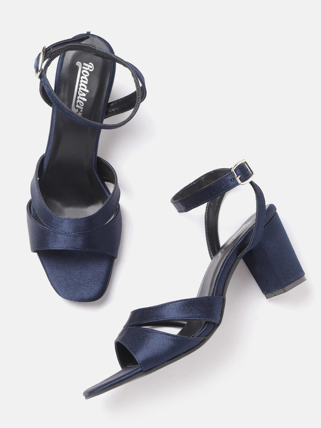 Roadster Women Blue Heels - Buy 