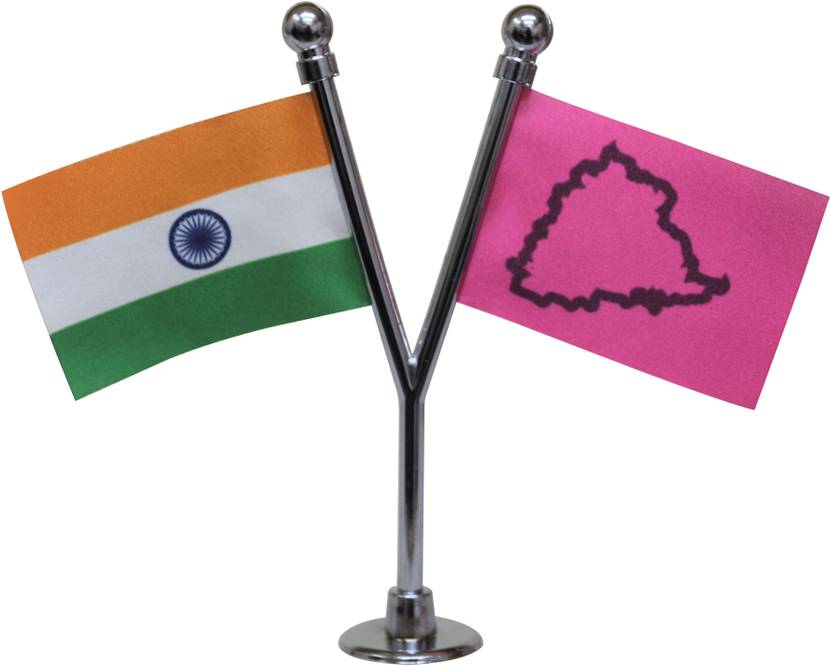 FlagSource Indian Flag Double Sided Wind Car Dashboard Flag Flag Price
