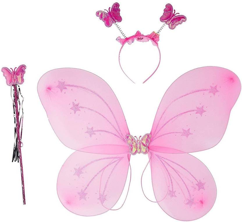 Perfect Pricee Fairy Butterfly Wings Costume for Baby Girl/Angel for Birthday Party Kids Costume Wear