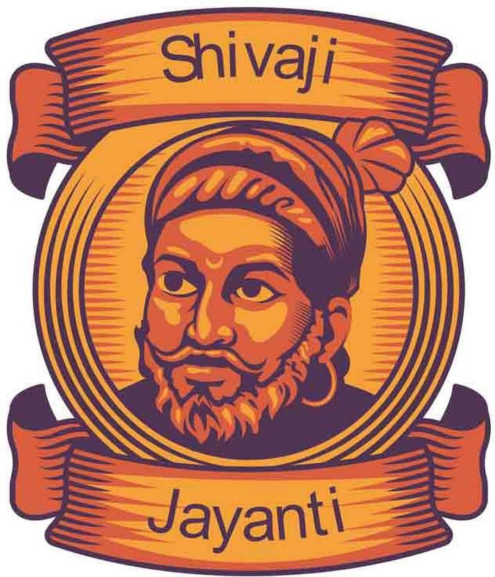 wallpics The Great Warrior Chhatrapati Shivaji Maharaj Self Adhesive