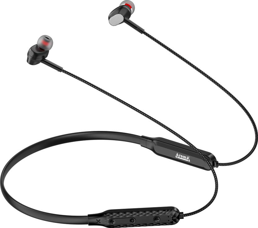 Aroma NB122D 15 Hours Playtime Bluetooth Neckband Bluetooth Headset
