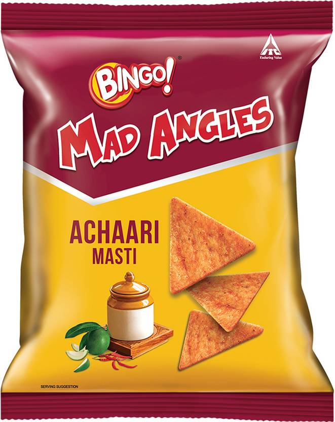 Bingo Mad Angles Achaari Chips Price in India Buy Bingo Mad Angles