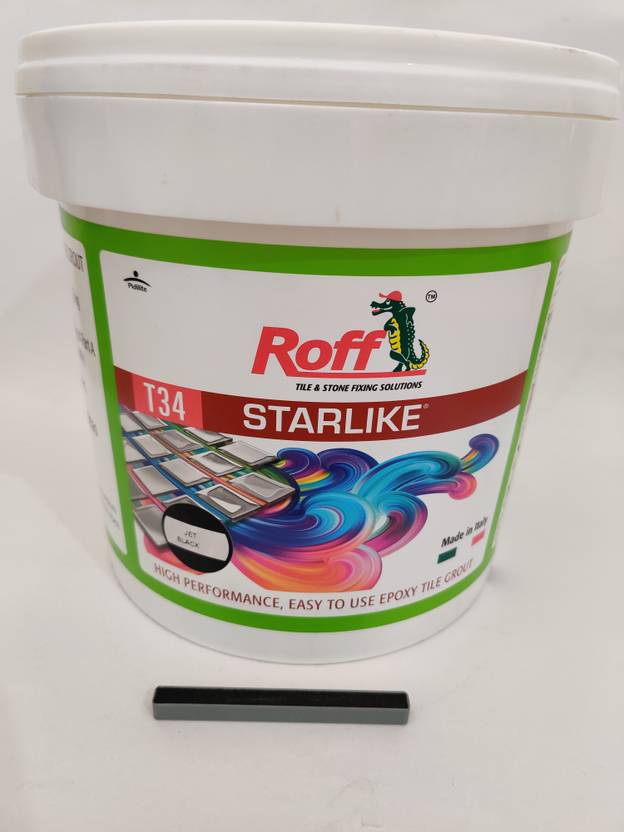 Pidilite Roff Starlike T34 Epoxy Grout (Jet Black ) 5 Kg Crack Filler