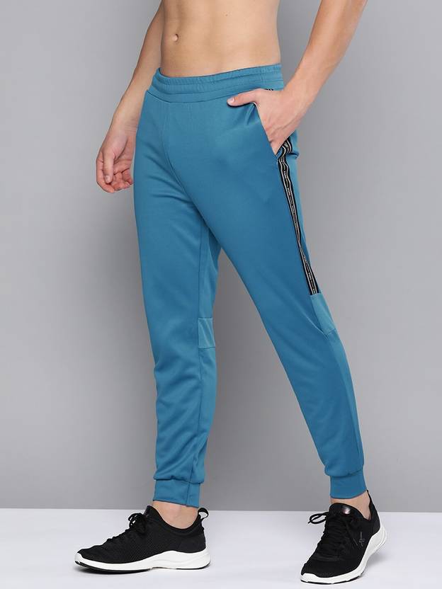 HRX by Hrithik Roshan Striped Men Dark Blue Track Pants Buy HRX by