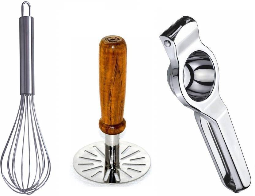 25 Cm Egg whisker for whisking coffee, egg, curd, dal etc. Stainless