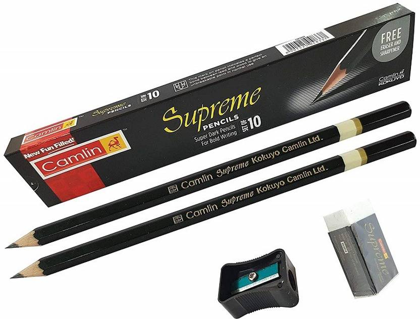 Camlin HEXAGONAL SUPREME GRAPHITE PENCIL SET OF 60