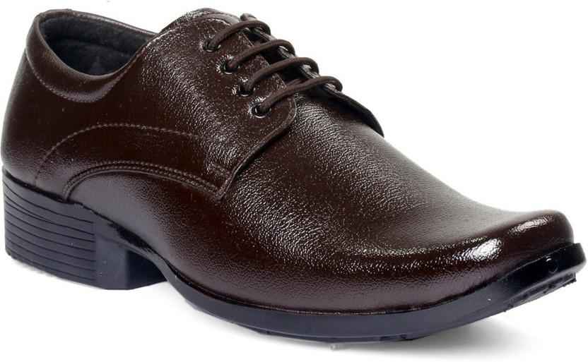 BXXY Brown Lace Up Shoes For Men - Buy 