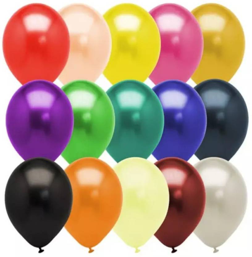 Wonder Solid Party Decoration Metallic Balloons