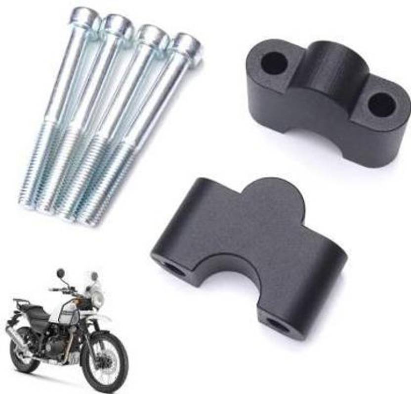 SELVIKE Handlebar Riser For ROYAL ENFIELD HIMELAYAN Handlebar Riser Kit Price in India Buy