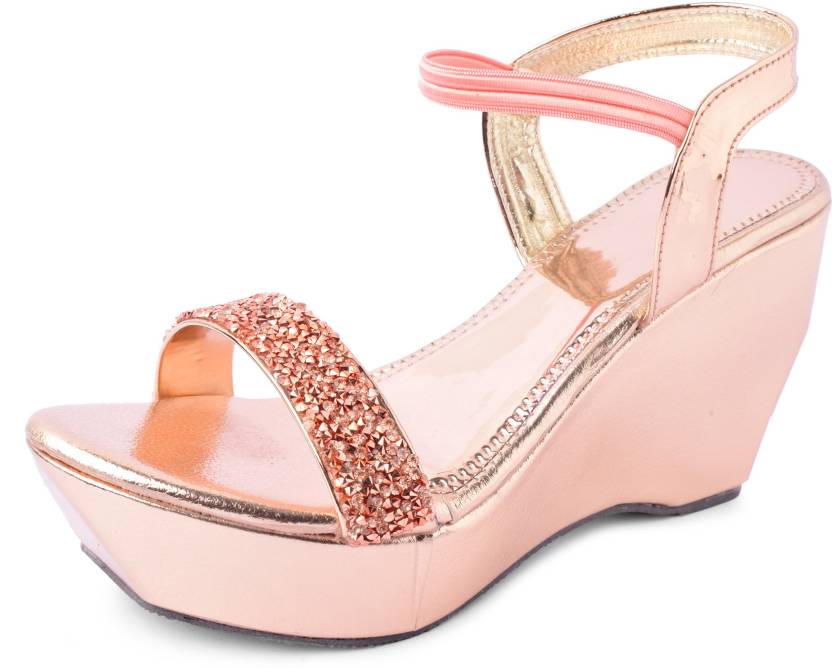 Raad Catastrofaal Spreek uit High Heel Women Pink Wedges - Buy High Heel Women Pink Wedges Online at  Best Price - Shop Online for Footwears in India | Flipkart.com
