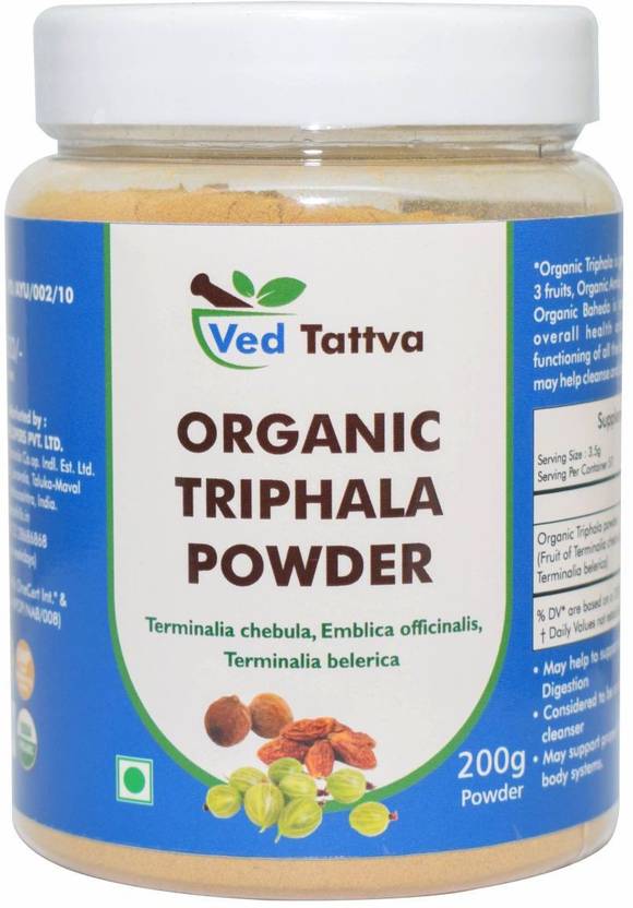 Ved Tattva Organic Triphala Powder 200gms for Healthy Digestion Price