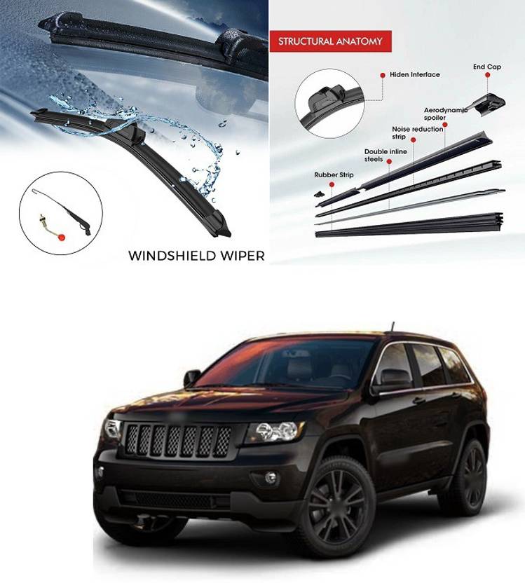 Jeep Grand Cherokee Windshield Wipers Size