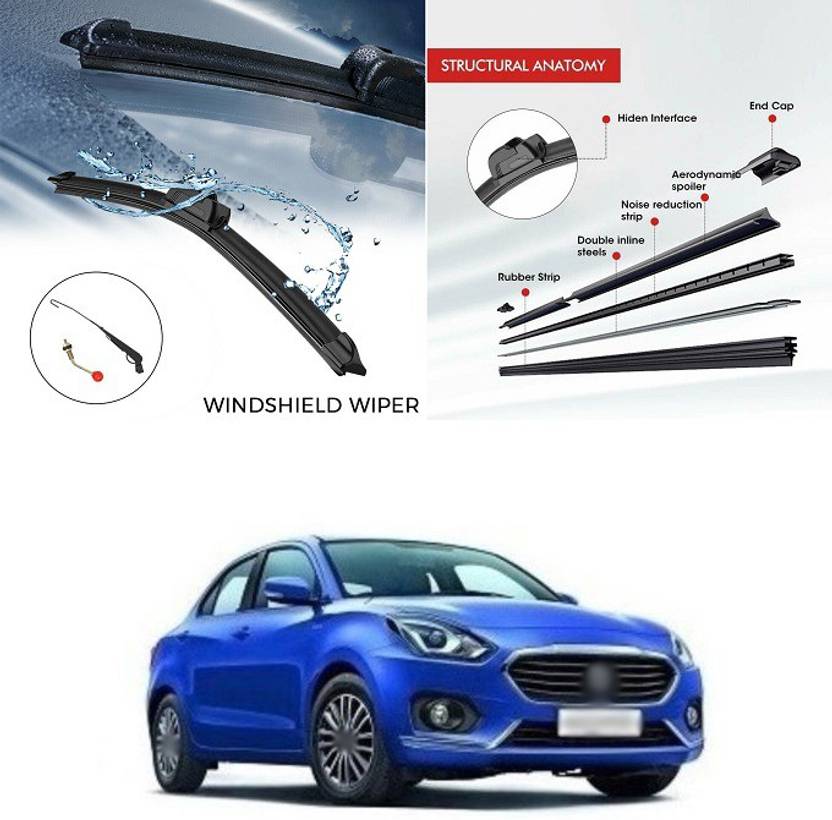 XZRTZ Windshield Wiper For Maruti Swift Dzire Price in India Buy