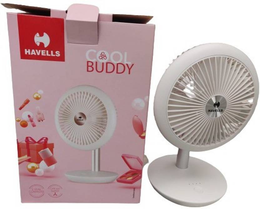 HAVELLS Coolbuddy Personal Fan 140 mm 3 Blade Table Fan Price in India Buy HAVELLS Coolbuddy