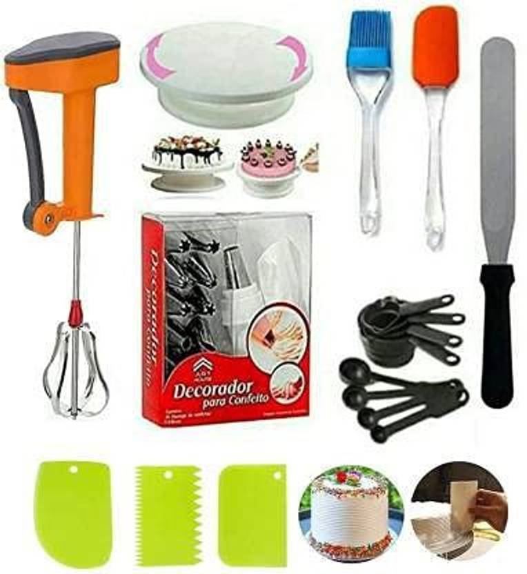 MFORALL Cake combo set of 7 Cake Decorating Kits Cake Baking and Making