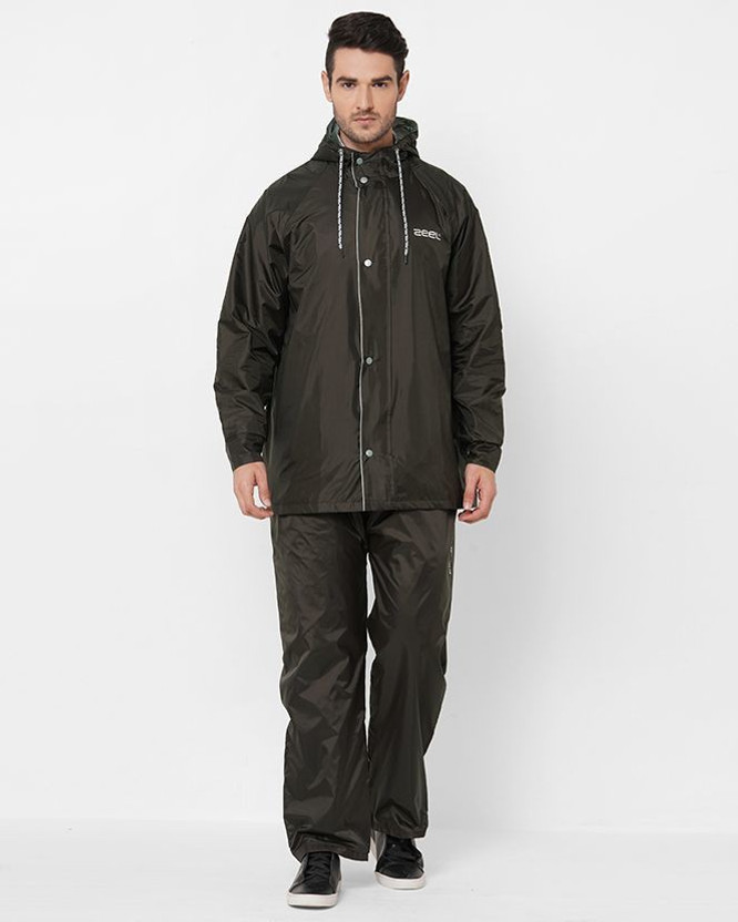 Solid Men \u0026 Women Raincoat 