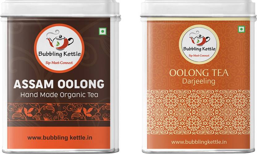Bubbling Kettle Combo of Assam Oolong Tea 50g and Darjeeling Oolong Tea