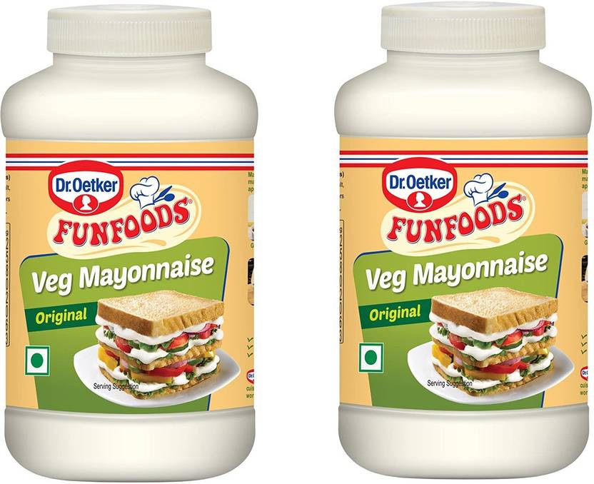 FUNFOODS by Dr. Oetker Veg Mayonnaise Original 400 Gm + 250 Gram Combo