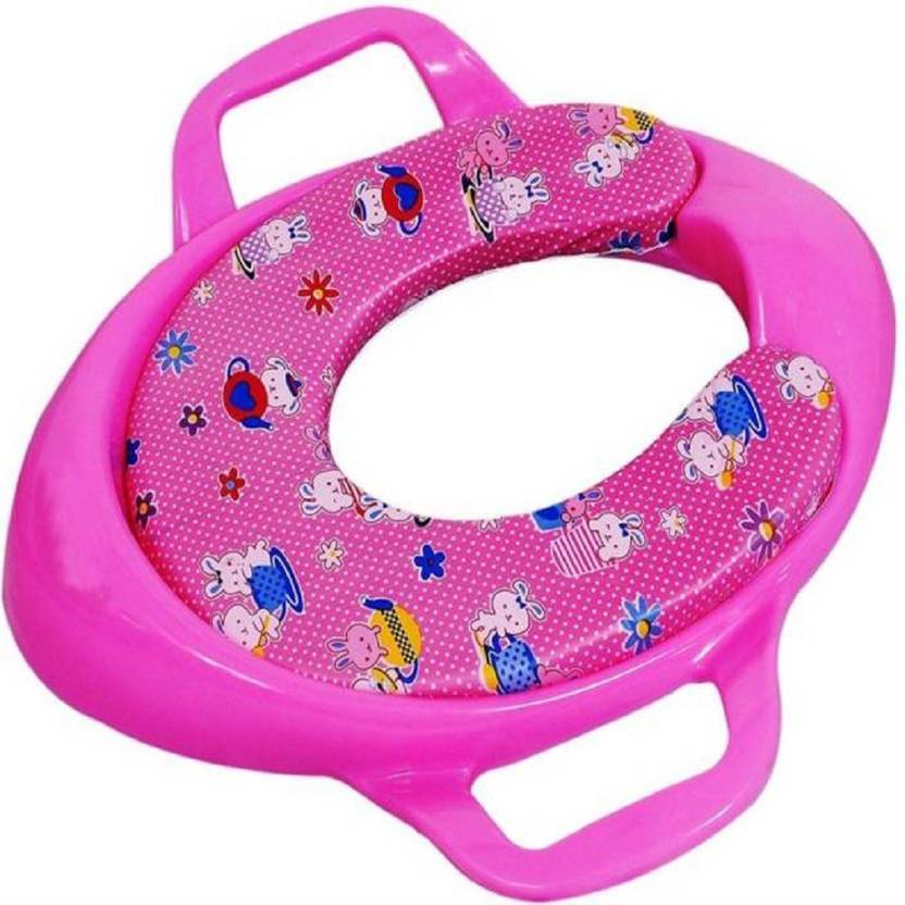 SS Kids Cushioned Potty Seat, Toilet Seat with Handle for kids Potty