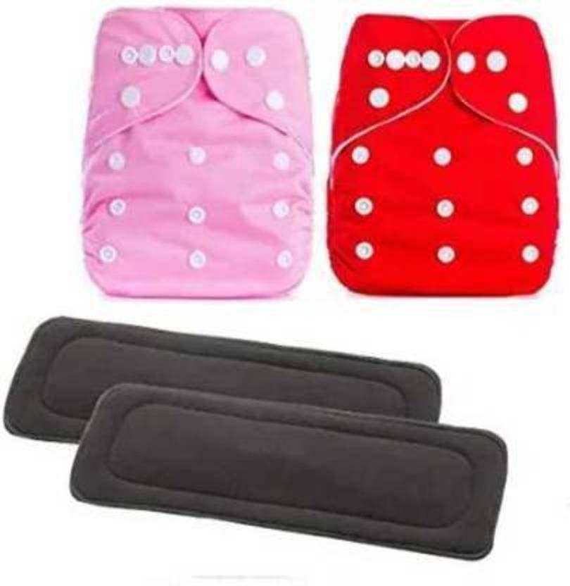 Knij Reuseable Washable Baby Cloth Diaper With 5layer Insert Free Size