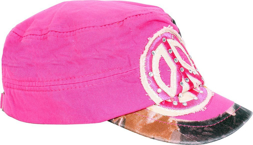 Peace \u0026 Love Pink Baseball Cap Cap 